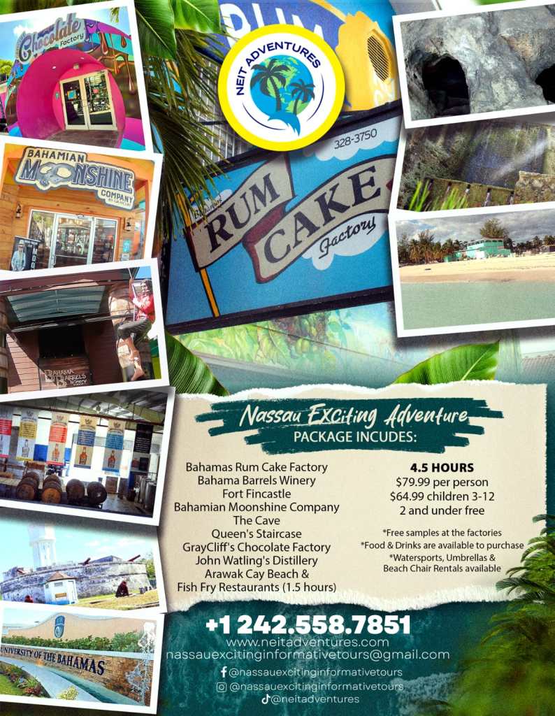 nassau exciting tour flyer