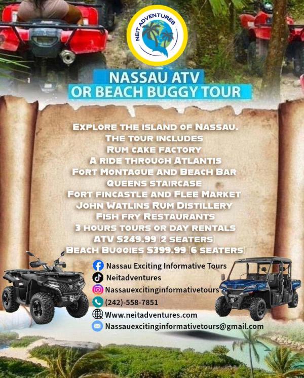 Beach Buggy and ATV Tour in Nassau