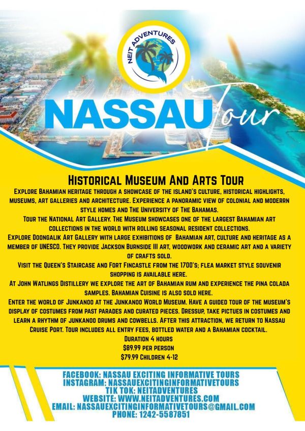 museum tour flyer